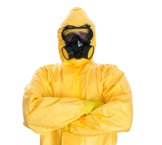 hazmat suit for safety